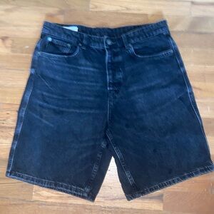 Black washed Jorts